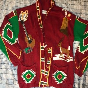 Vintage Sharon Young Christmas Sweater